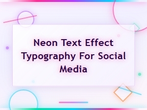 Free Neon Font Downloads for Social Media Text Effects